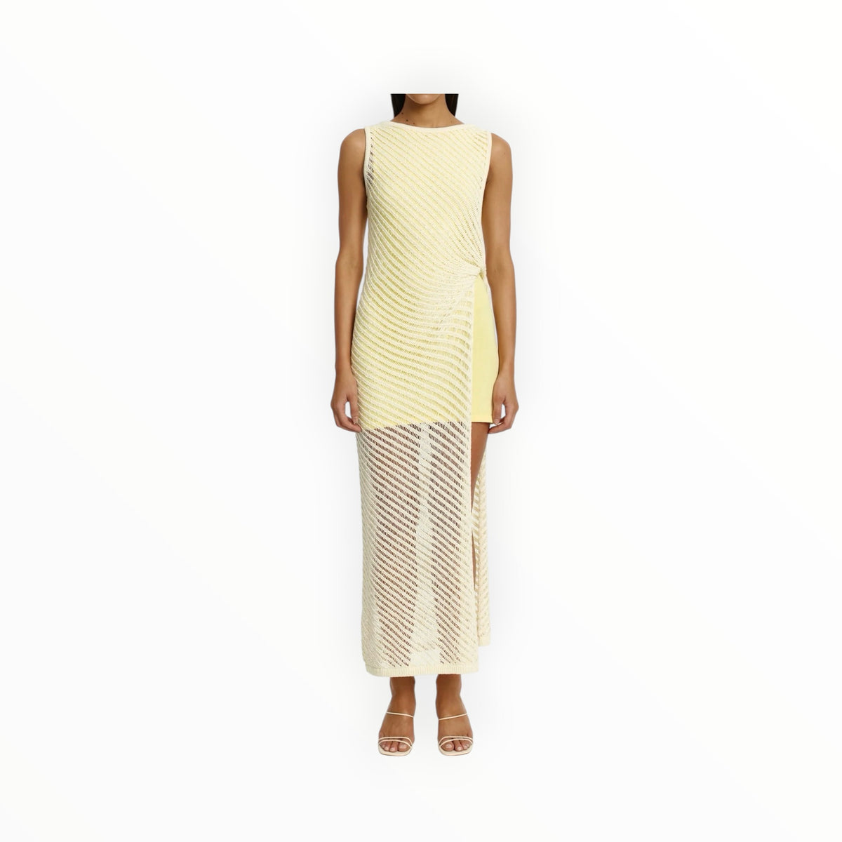 Significant Other Tola Dress - Lemon Drop Marl
