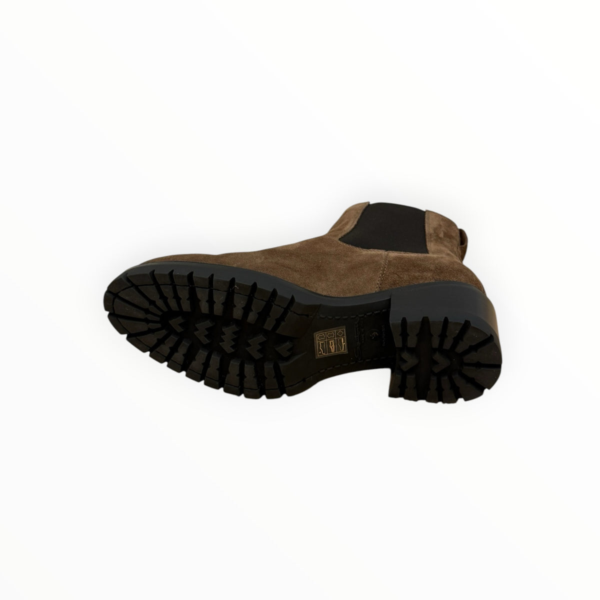 Santoni Hagar Suede Short Boot - Brown