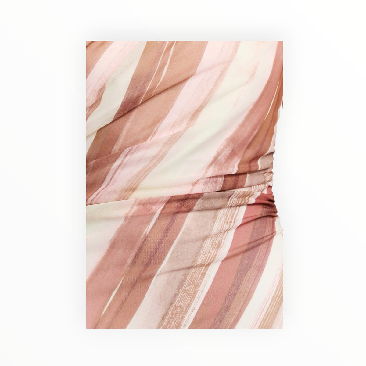 Significant Other Drew Midi Dress - Carob Stripe