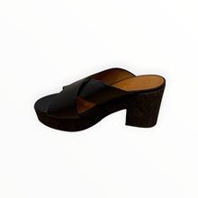 Coclico Bing Wedge - Black Leather