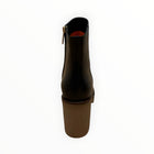 Santoni Harolyn Leather Short Boot - Black