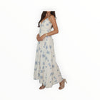 NIBI MTK Isabella Dress - Salt Air Embroidery