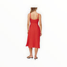 Bella Dahl Apron Midi Dress - Scarlet Sand