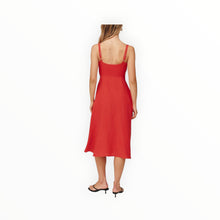 Bella Dahl Apron Midi Dress - Scarlet Sand