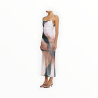 Significant Other Verona Dress - Charcoal Petal Garden