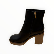 Santoni Harolyn Leather Short Boot - Black