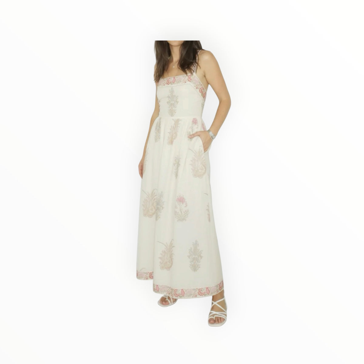 NIBI MTK Zena Dress - Pink Paisley