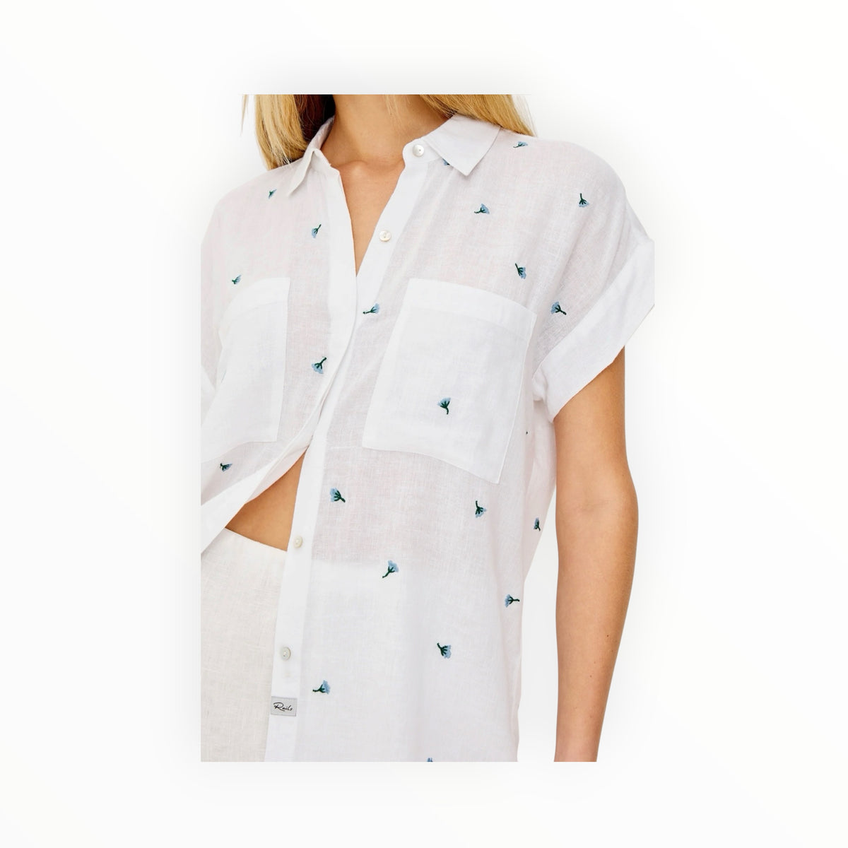 Rails Cito Shirt - Bluebell Carnations